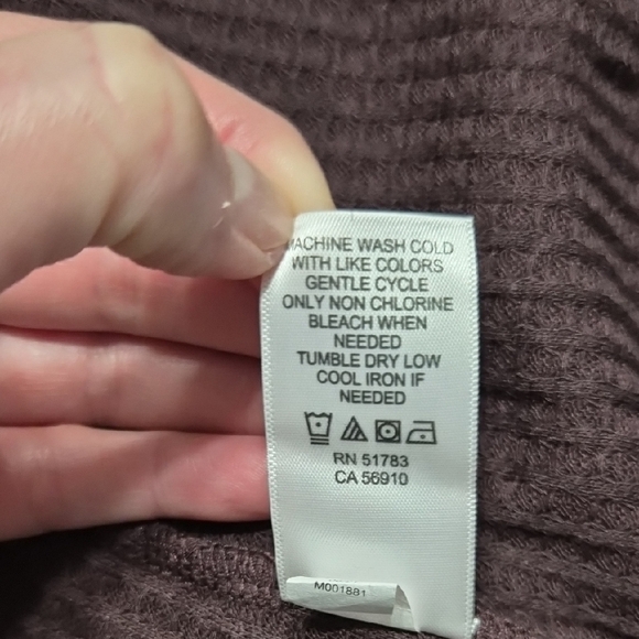 Maurices Women's Burgundy Cardigan Sweater Size XS - Picture 11 of 11